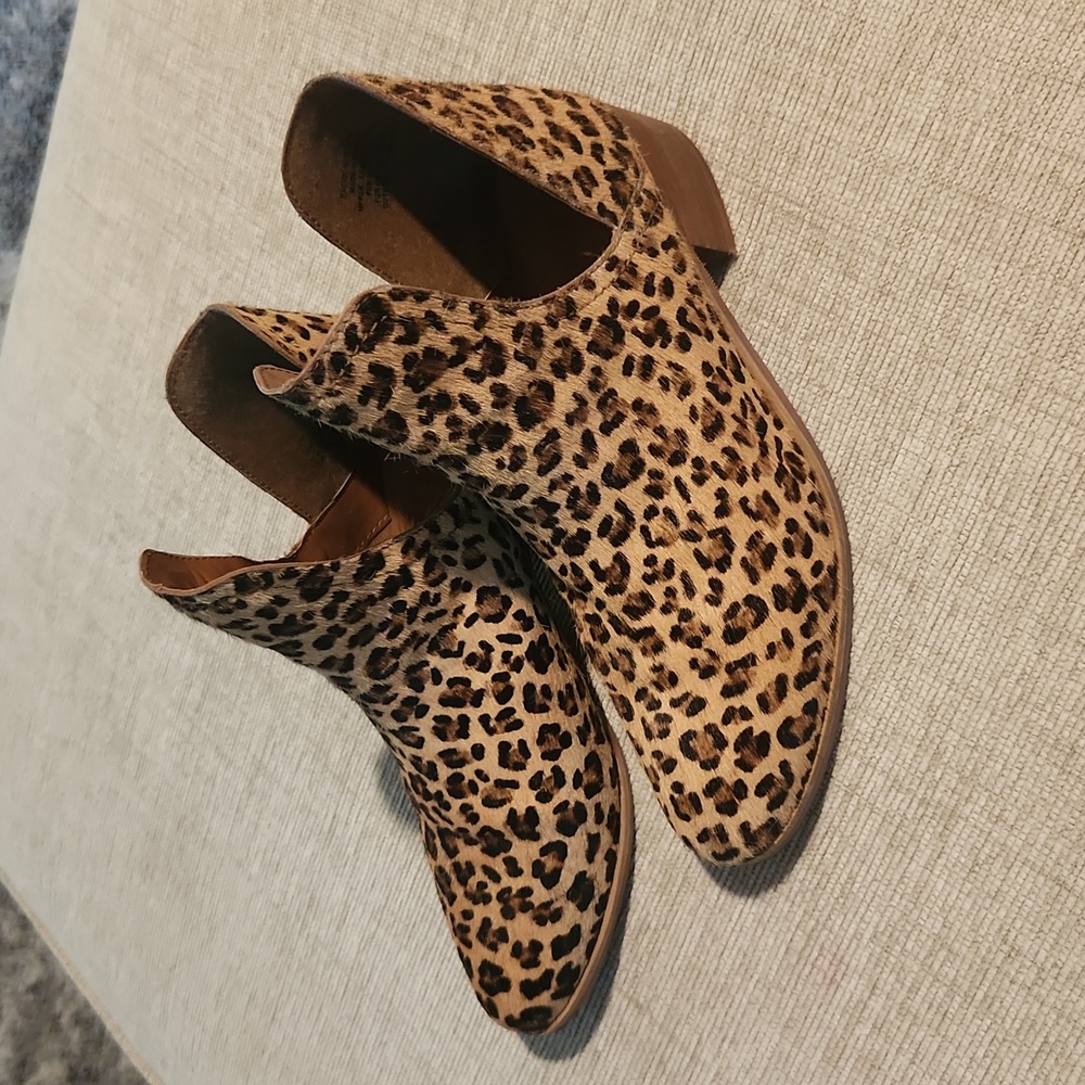Booties leopard sued